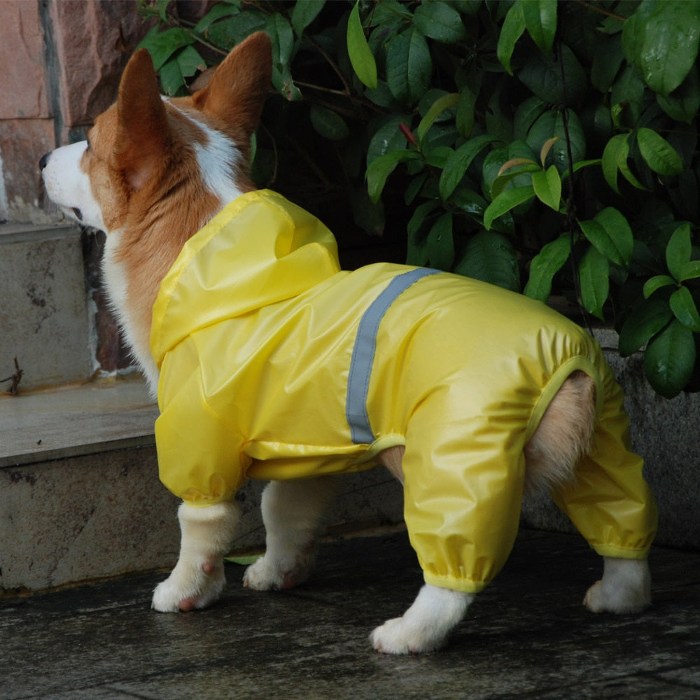 -weather Waterproof Dog Rain Coat