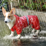 -weather Waterproof Dog Rain Coat