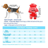 -weather Waterproof Dog Rain Coat