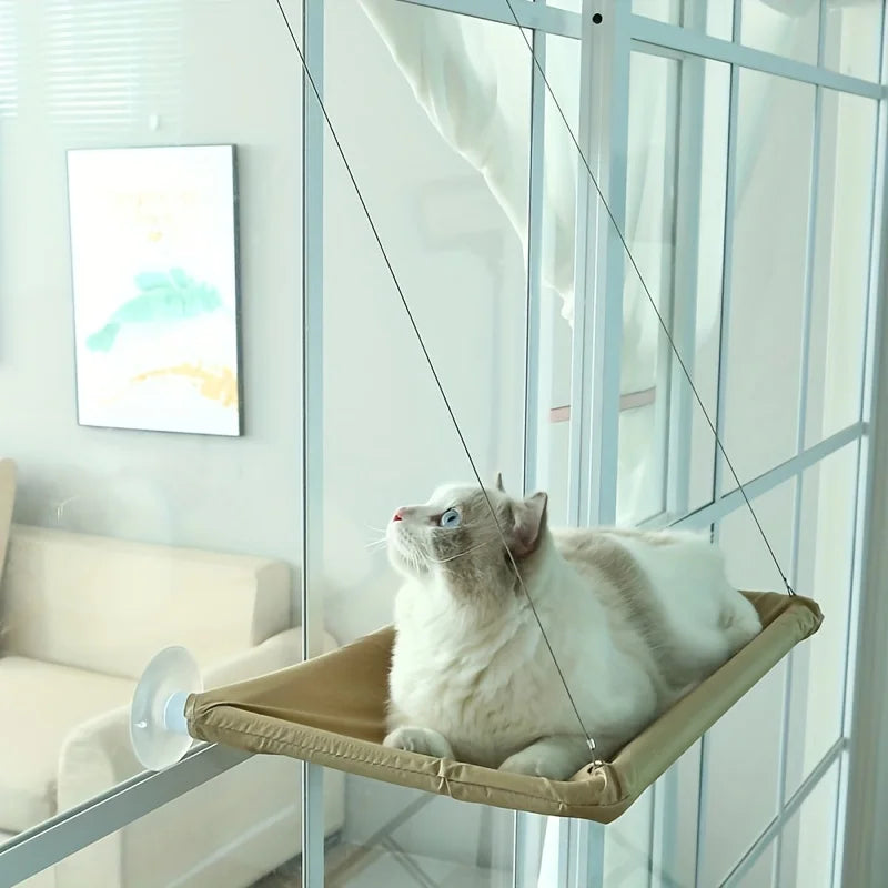 Cat Window Mounted Perch Hammock