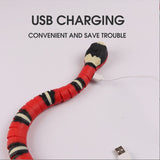 Smart Sensing Snake interactive Rechargeable Cat Toy