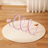 -play Cat Hunting Spiral Tunnel Toy