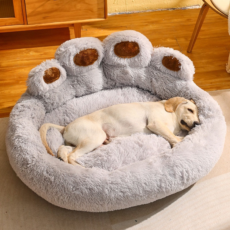 Cute Bear Paw Shape Pet Bed