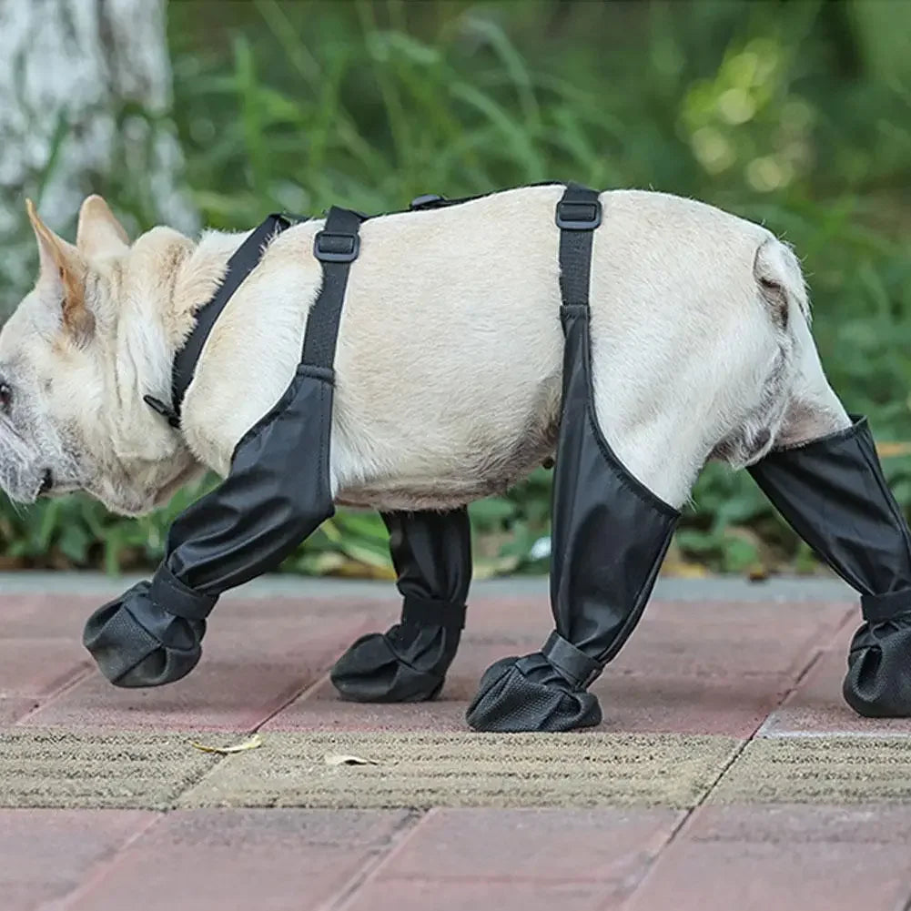 Adjustable Connected Dog Boots - Ultimate Paw Protection