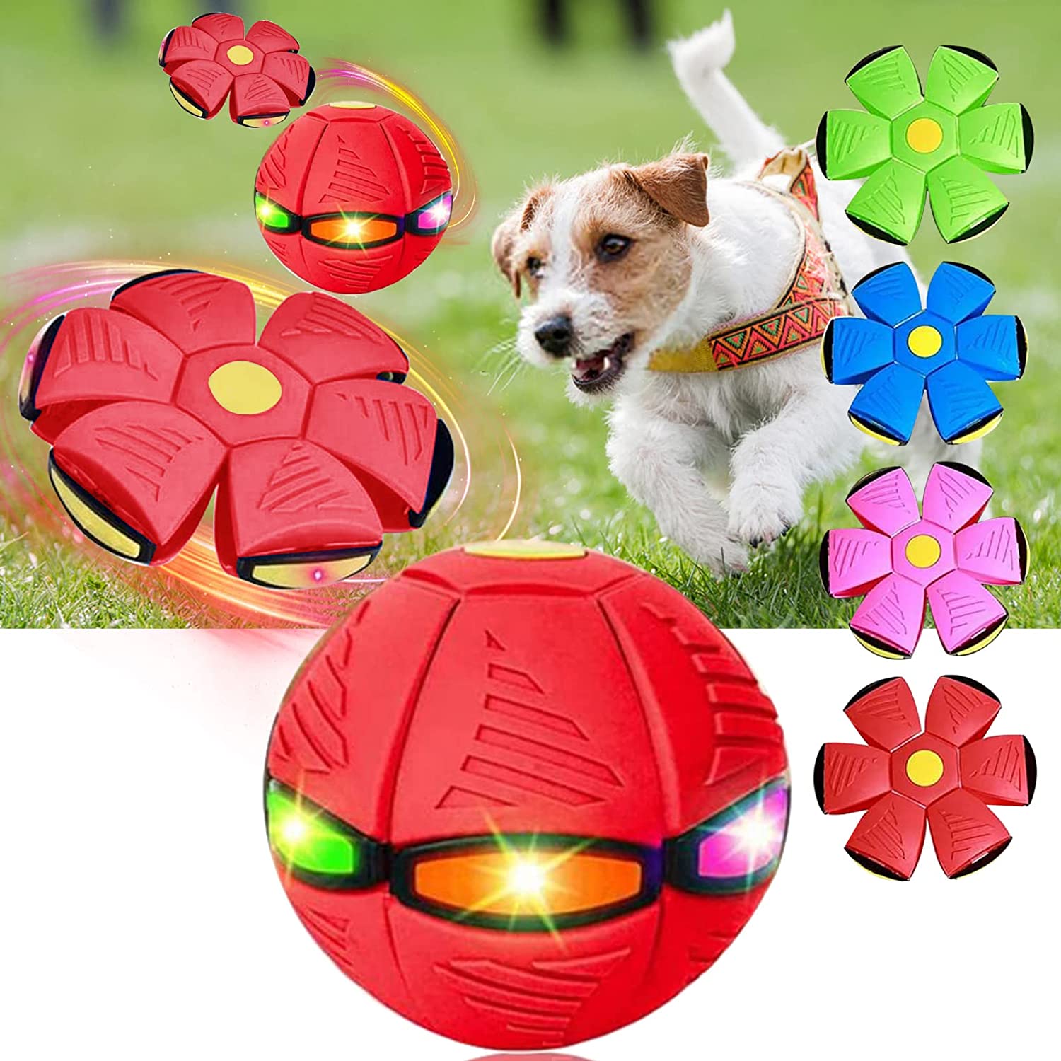 Pet Toy Flying Saucer Ball